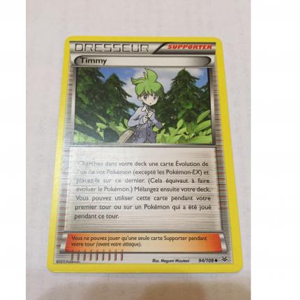 94/108 - Carte pokémon Timmy 94/108 peu commune Xy Ciel Rugissant