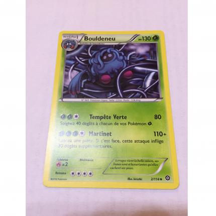 2/114 - Carte pokémon Bouldeneu 2/114 peu commune XY XY11 Offensive vapeur