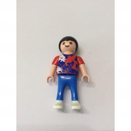 Personnage enfant maillot rouge Playmobil 4329 Enfants et instruments de musique