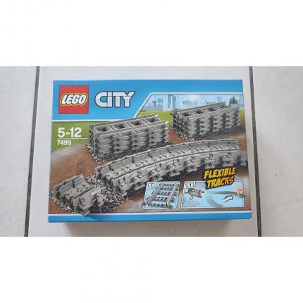 Boite complète Set Lego City 7499 Rails flexibles et droites #SP