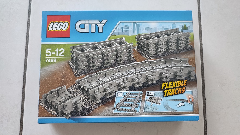 SET LEGO CITY 7499 RAIL FLEXIBLES ET DROITES