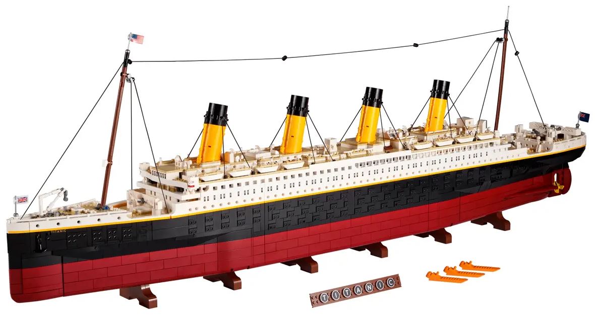 Construisez pas à pas votre Lego Icons 10294 Le Titanic